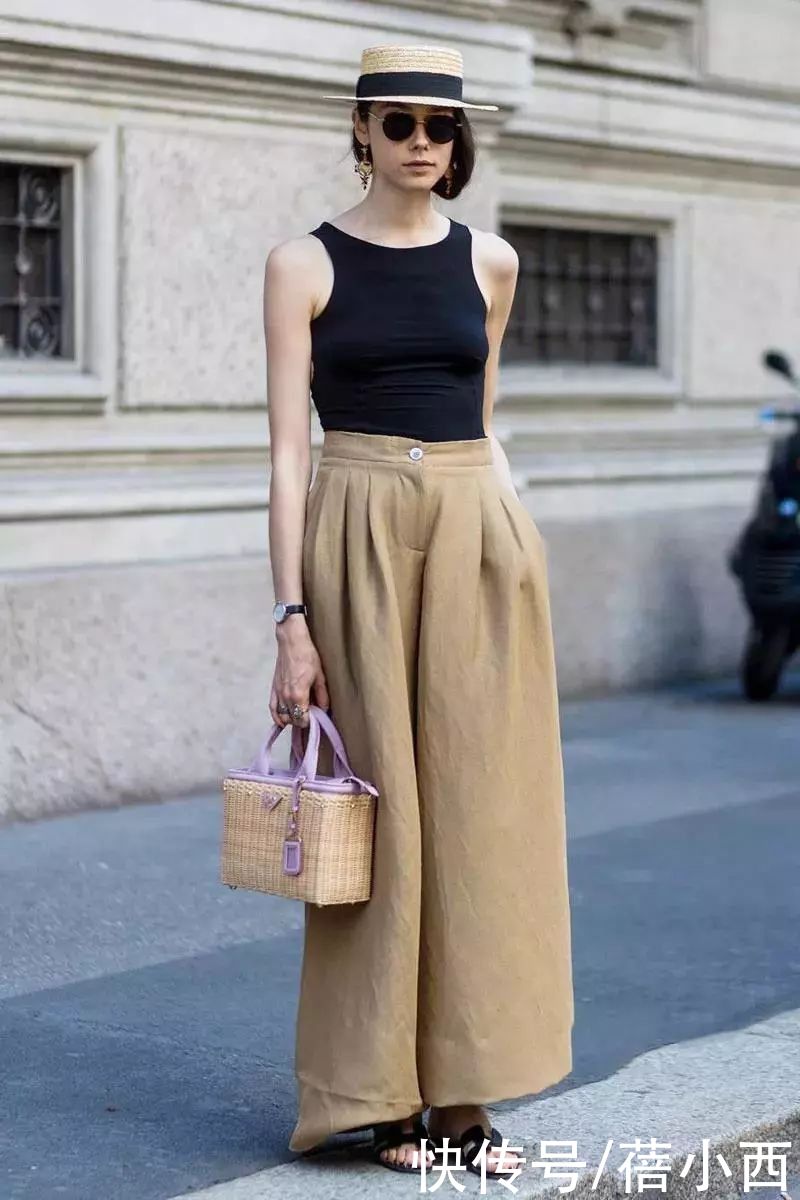 穿搭|马伊琍的私服穿搭又要火了，背心+半身裙简约又清凉，照穿也时髦