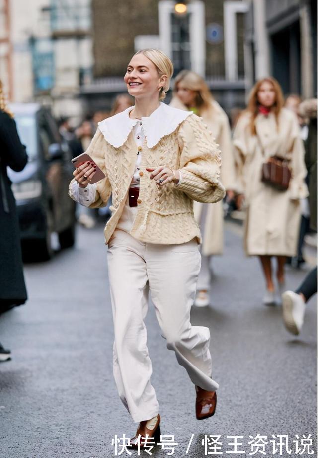 初秋不会穿针织衫试试这几种款式搭配,时髦高级咋看咋美