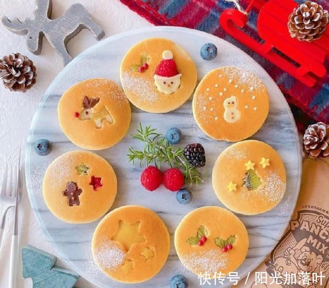 三明治|这么可爱的圣诞节三明治你舍得吃吗学习了!