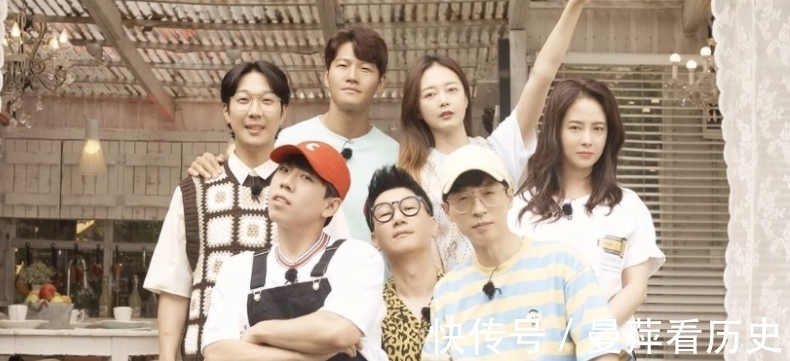 梁世灿|《RM》11周年全家福曝光!宋智孝超狂变身“斑点狗”,众人全看傻