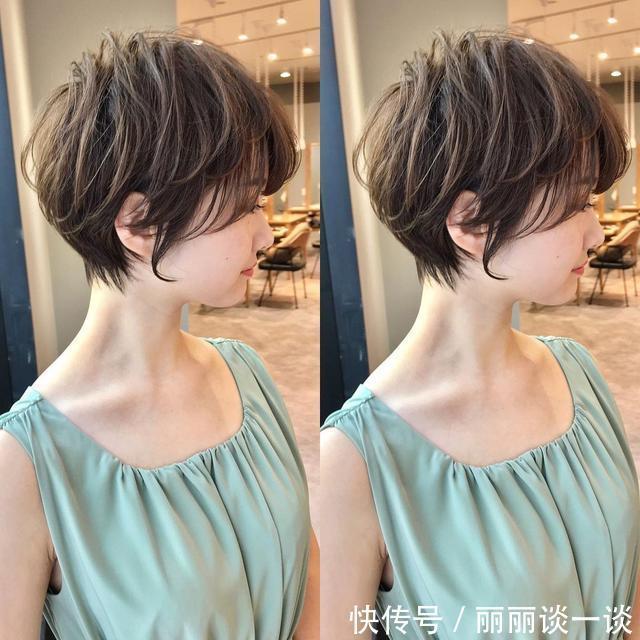 2021流行5好短发,利落瘦脸好打理,越来越多女性这样剪
