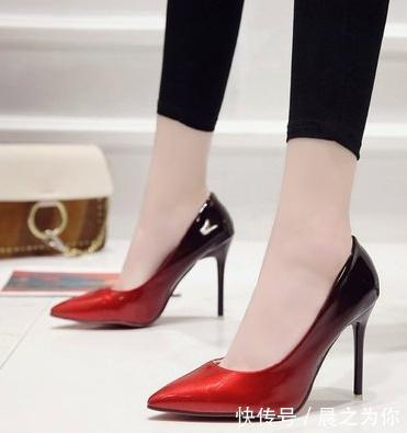 优雅 细跟鞋丰富了视觉感,能够让你走出美丽的步伐!