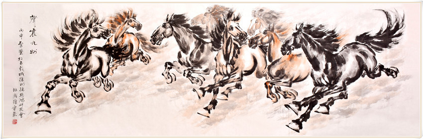 国画&本市热点:2021年国庆节著名书画家徐雷作品网络展