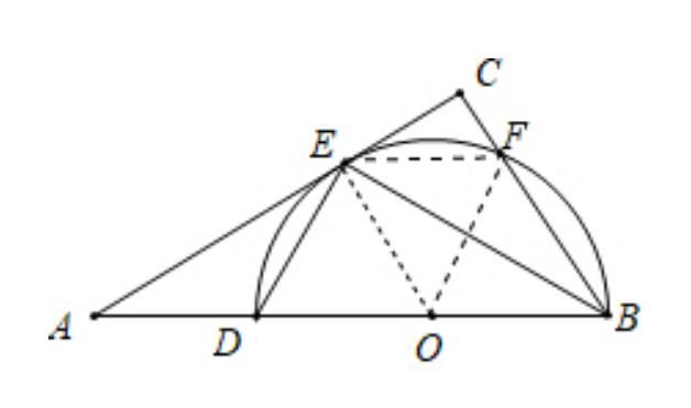 四边形BOEF|这道关于圆和菱形的综合题，添加合适的辅助线构造图形是关键
