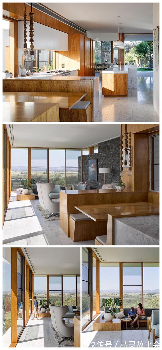 休息室|石头堆砌的别墅设计,看外观就被迷住了,大院子、游泳池一并拥有