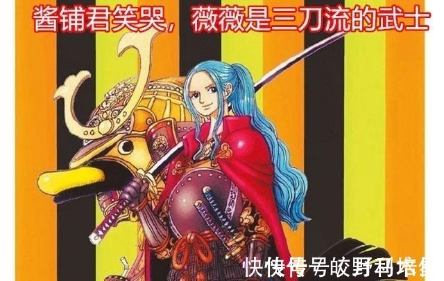 薇薇|海贼王官方情报尾田让薇薇穿上和之国武士铠甲,变成三刀流剑士