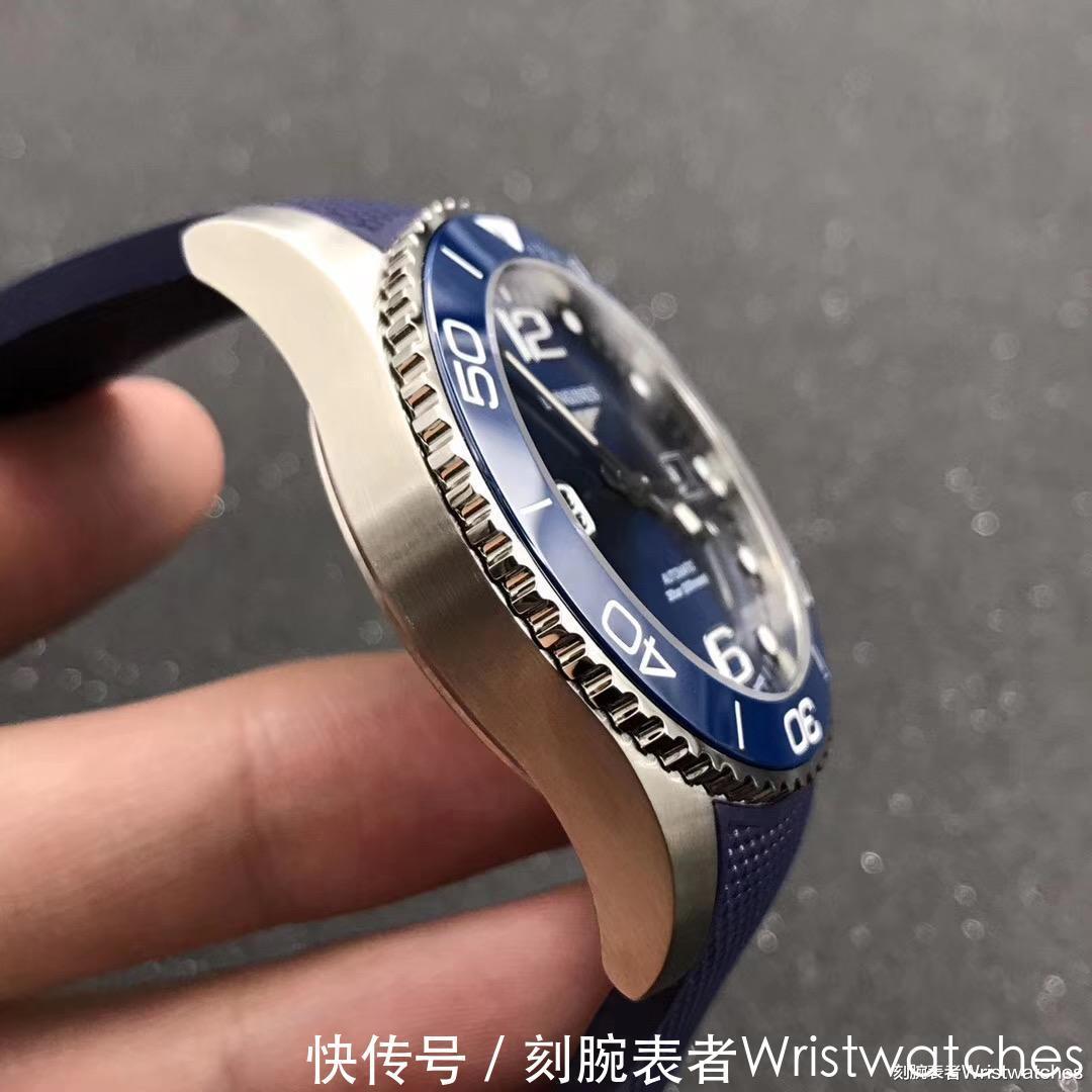 抛光|ZF厂浪琴康卡斯解析—ZF康卡斯蓝盘胶带款的细节工艺怎么样?