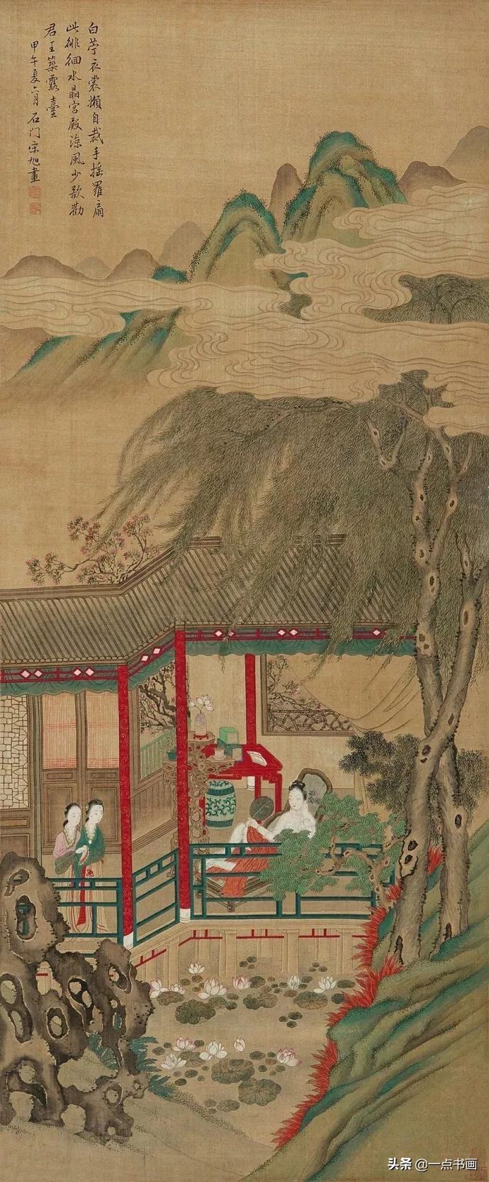 消夏图|画中有清风，自可消酷暑