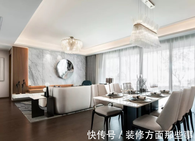 流水坡|140平简约风格三居室最爱室外花园,在竹藤椅上享受阳光