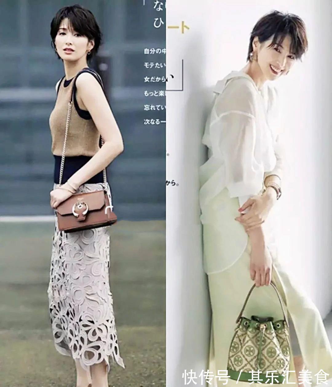 减法|40岁要懂得收敛,日系熟女们钟爱的“减法搭配”,谁穿谁好看