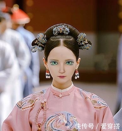 叶罗丽|《叶罗丽》当冰公主穿上清宫装,贵人装倾国倾城,皇妃装仙气满满