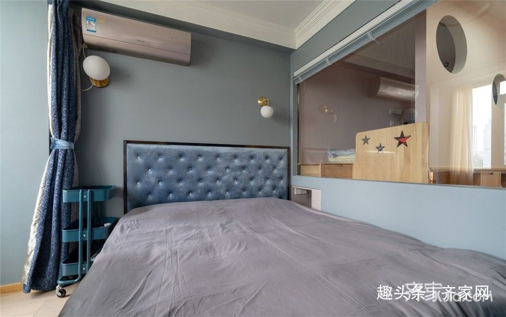 客餐厅|50㎡小户型,巧妙设计出1500+书籍的家!满足阅读需求!