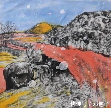 新意|彩墨新意｜杨娟山水画