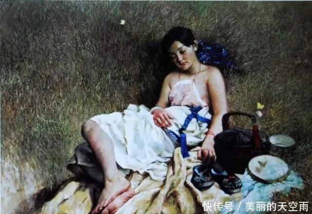 笔下$他为周迅画人体画,一幅卖180万,专家:为艺术献身的女孩最美