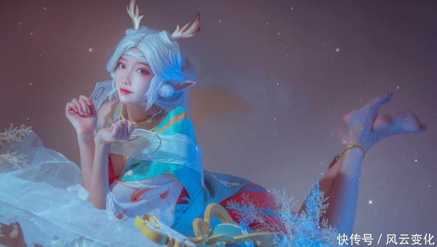 瑶遇见神鹿cosplay