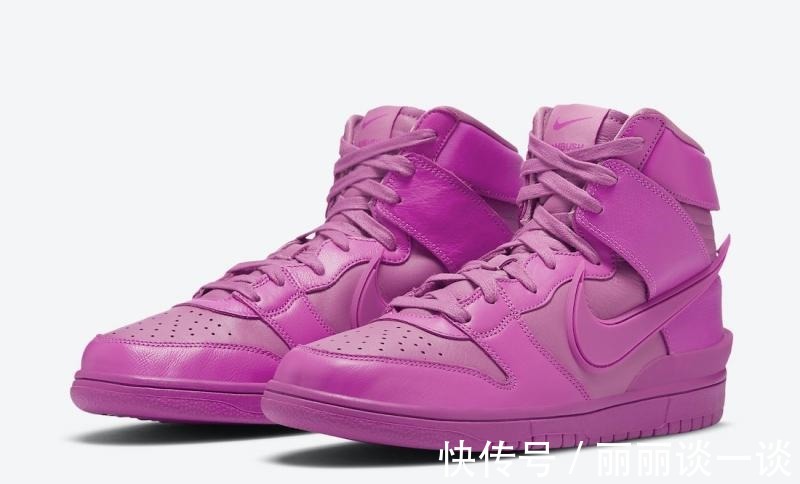 柠檬绿 AMBUSH x Nike Dunk High 再推联名新配色「柠檬绿」！