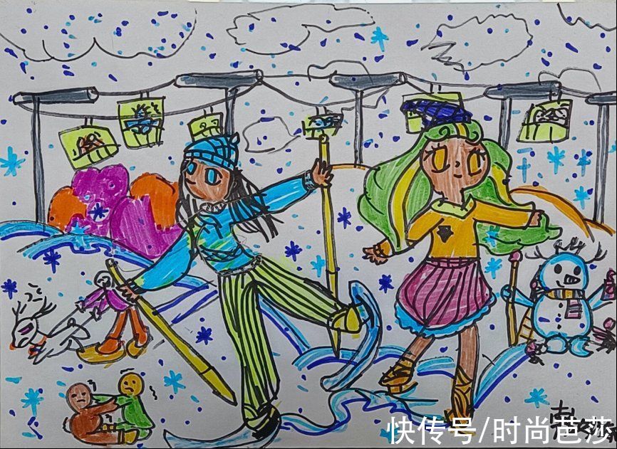 阳光@芭莎·课后一小时｜画笔让孩子由内而外散发出阳光