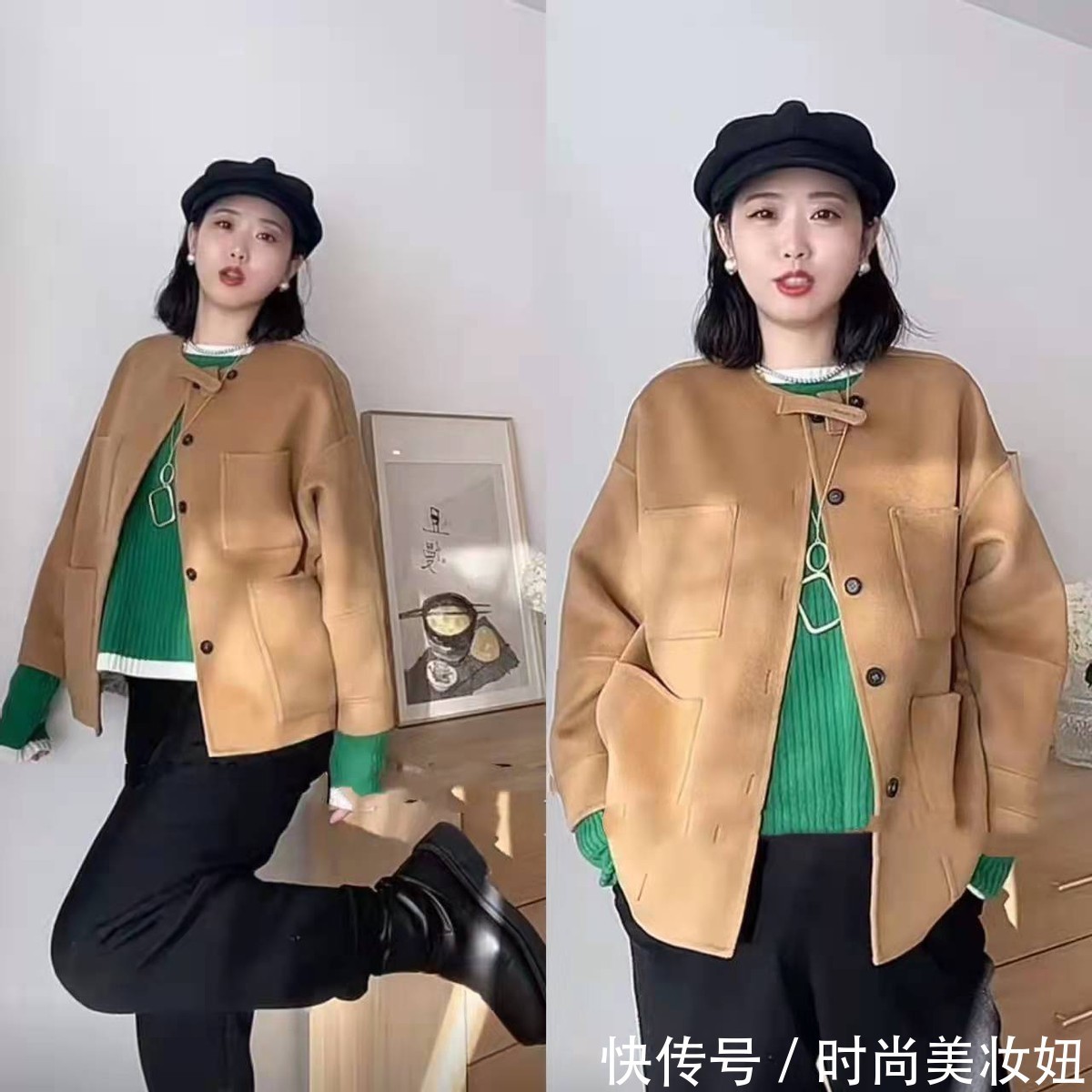 穿衣|她才是“微胖女生”的穿衣榜样，不用刻意打扮，也美得优雅高级