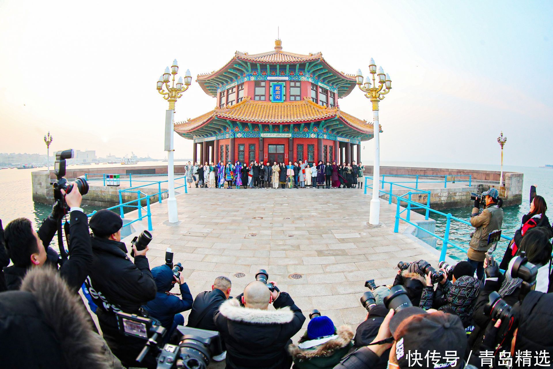 尚设计大赛|今天,百年栈桥变身时尚T台!