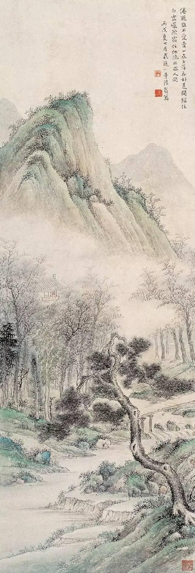 五十二幅绘画和书法作品,展示出陆小曼的旷世才华