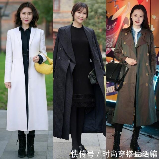 子女生|今年火了一款大衣叫:“过膝不过踝”,时髦保暖又高级,谁穿谁美