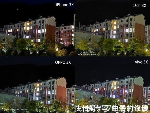 iphone|挑战拍照极限！苹果、华为、OV旗舰暗光拍摄对比