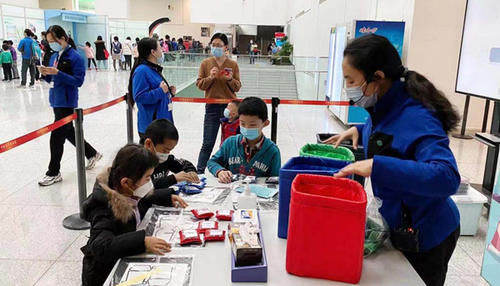  回家|中国科技馆举办“我爱我家 让垃圾回家”即时展览