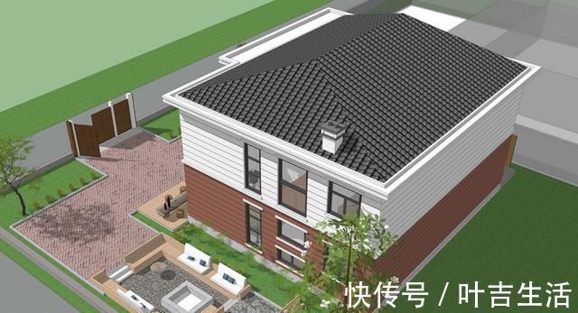 田园风格|乡村盖一处田园风格的别墅是一种什么享受48万的乡村房屋惹人爱