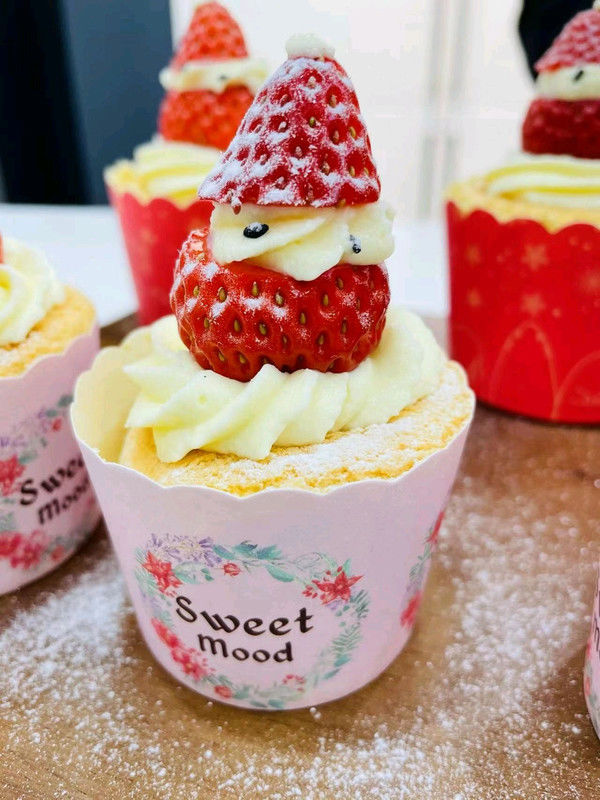 圣诞老人小蛋糕