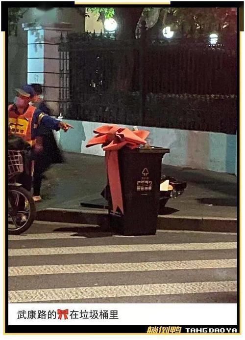 垃圾桶|刷屏的“阳台奶奶”搬走了，网红蝴蝶结也被扔进了垃圾桶……