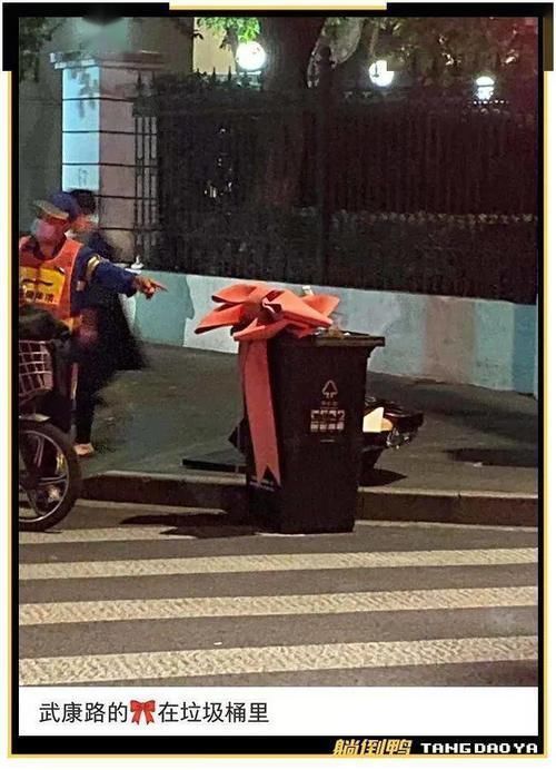 垃圾桶|刷屏的“阳台奶奶”搬走了,网红蝴蝶结也被扔进了垃圾桶……