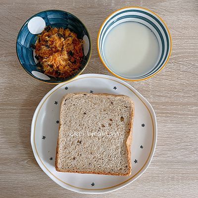 肉松|吐司酸奶版