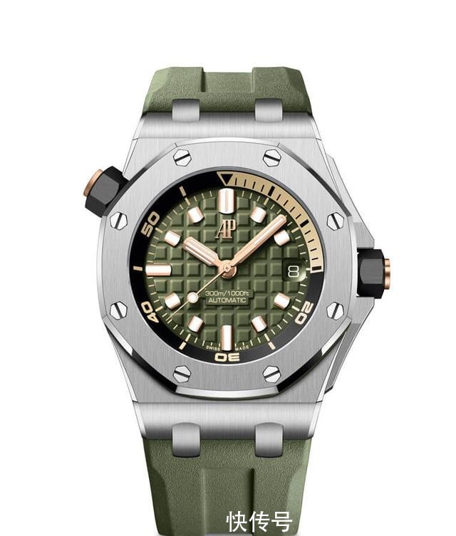 roo!评点2021年AP ROO最新绿水鬼腕表!