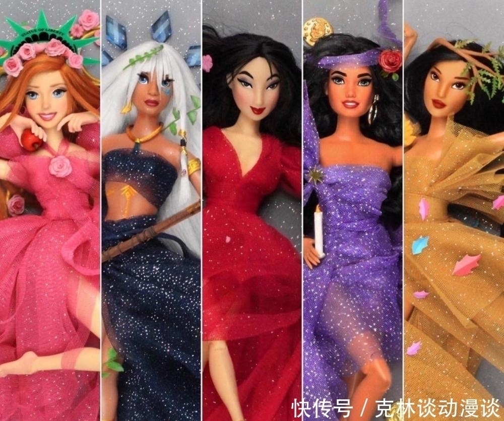 少女感|粉丝自制迪士尼“芭比公主”睡美人粉色纱裙真吸睛,少女感爆棚