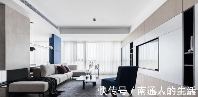 书房|180㎡的大平层,她坚持多做柜子,入住后才知道有多实用!