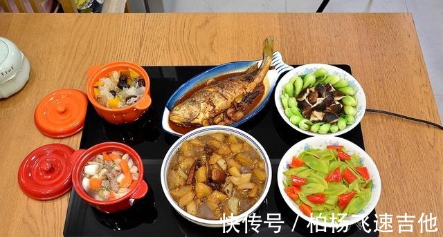 家里来了客人，4菜2汤吃得热乎，还说下周再来吃两顿！