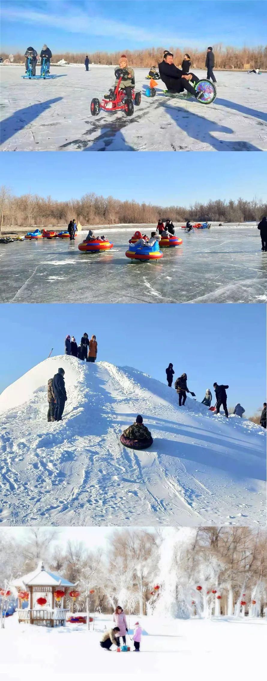 解锁|下雪了！胡杨林解锁雪景模式，太美了！