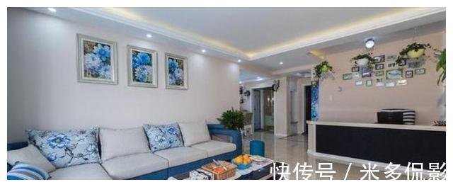 黑板矮墙|120平大户型，玄关双面鞋柜设计，客厅黑板矮墙隔断，多出一间房