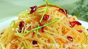 炒土豆丝时,不要直接放锅里炒,多加一步吃起来又香又脆