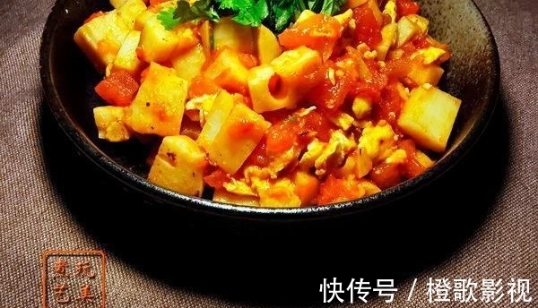 藕养人,西红柿炒蛋养藕又能做出什么好味道呢?