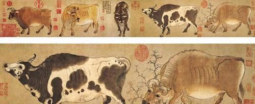 画家|画家画了5头牛,故宫花6万元买下,今估价5亿元还禁止出境展览