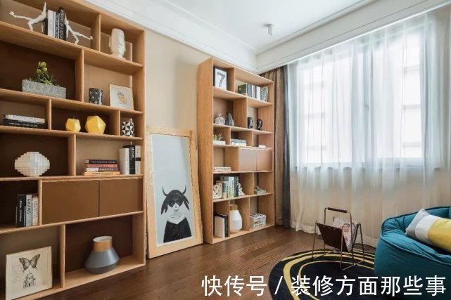 卧室|105平北欧风三居室，耐看实用软装单纯而明快，明确而强烈