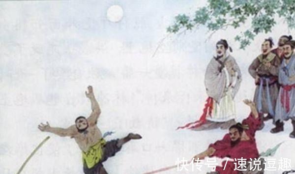 洪教头|此人不在乎林冲, 主动搦战, 结果两回合分出输赢