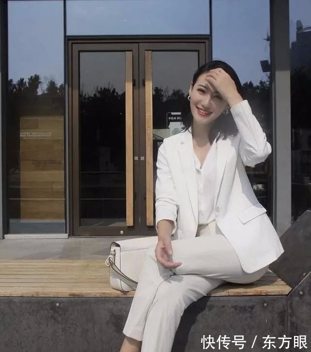 干练 降温后怎么穿西装才洋气?试试这些知性干练的搭配,女强人最爱