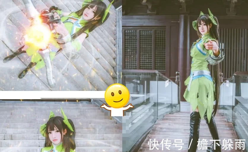 小姐姐|00后cos“孙尚香”走红,相似度99%,连长相都很还原