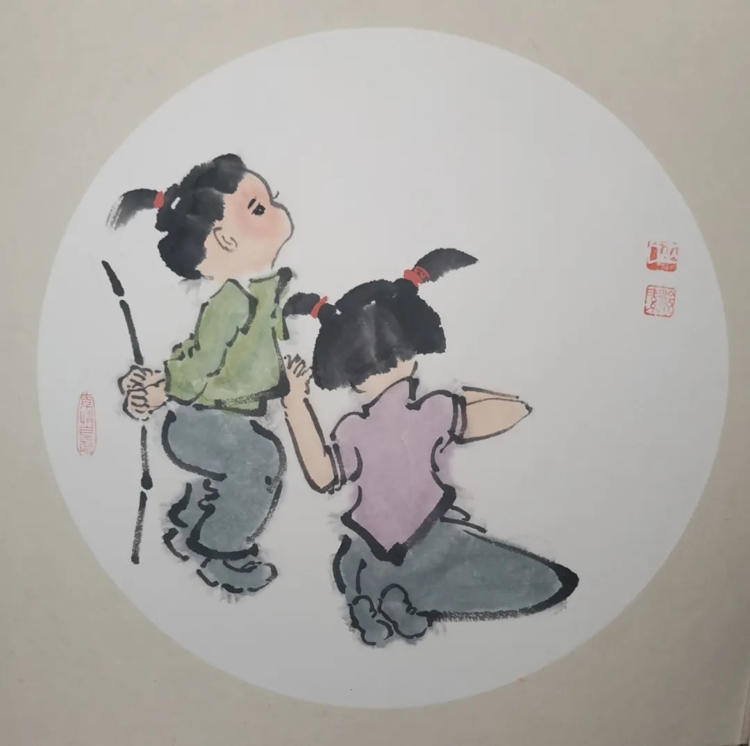 蔡玲!《书画南北方》一一《写意生活艺术组合》迎春中国画小品展
