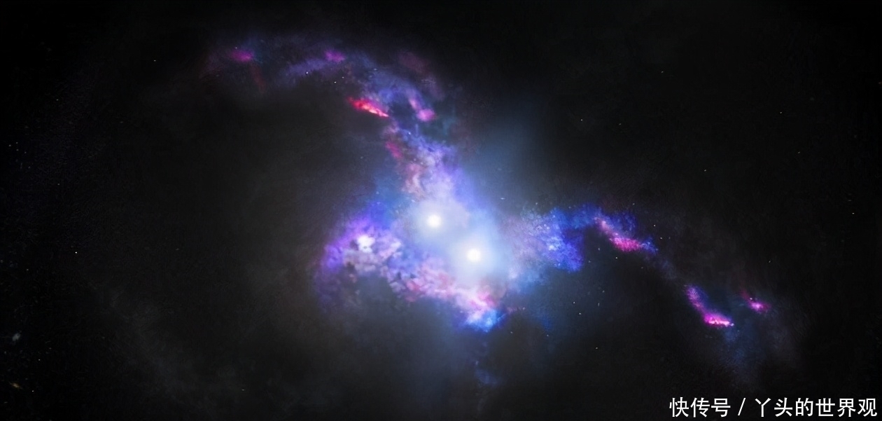 星系 天空中游荡的“死亡之星”:合并中的类星体将照亮宇宙