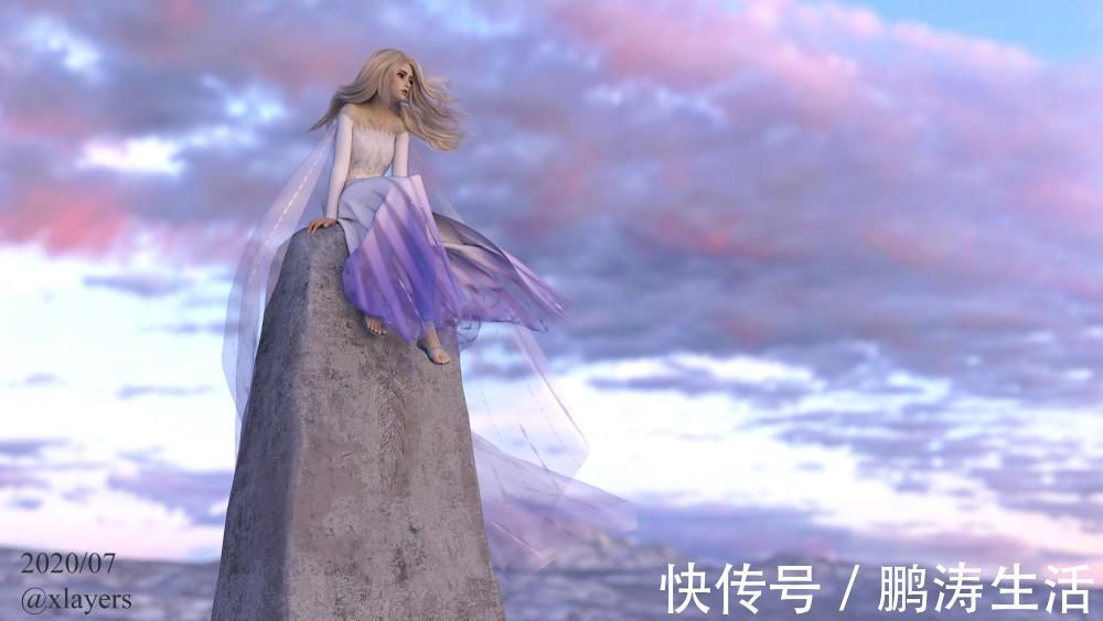 3d|“冰雪女王”艾莎,真人都难以COS,3D建模才能实现100%还原