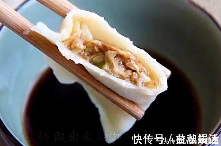肉馅|白菜猪肉饺子,调馅时这样调,饺子鲜美多汁,比三鲜饺子都鲜