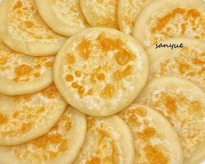 烫面小糖饼 柔软劲道 凉了也不硬 做法简单一看就会 附细节视频详解